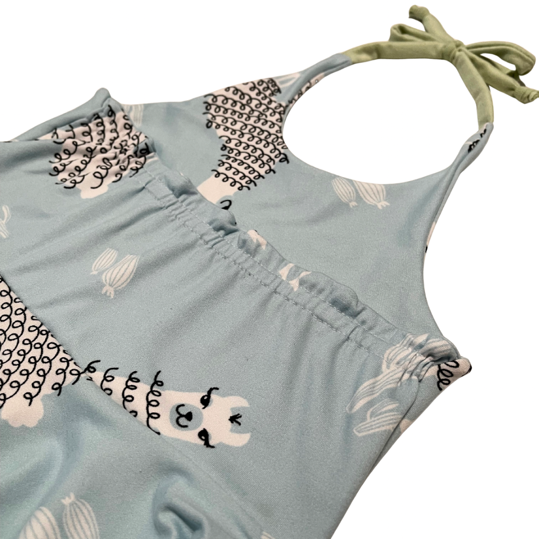 Llama Halter Twirl Dress