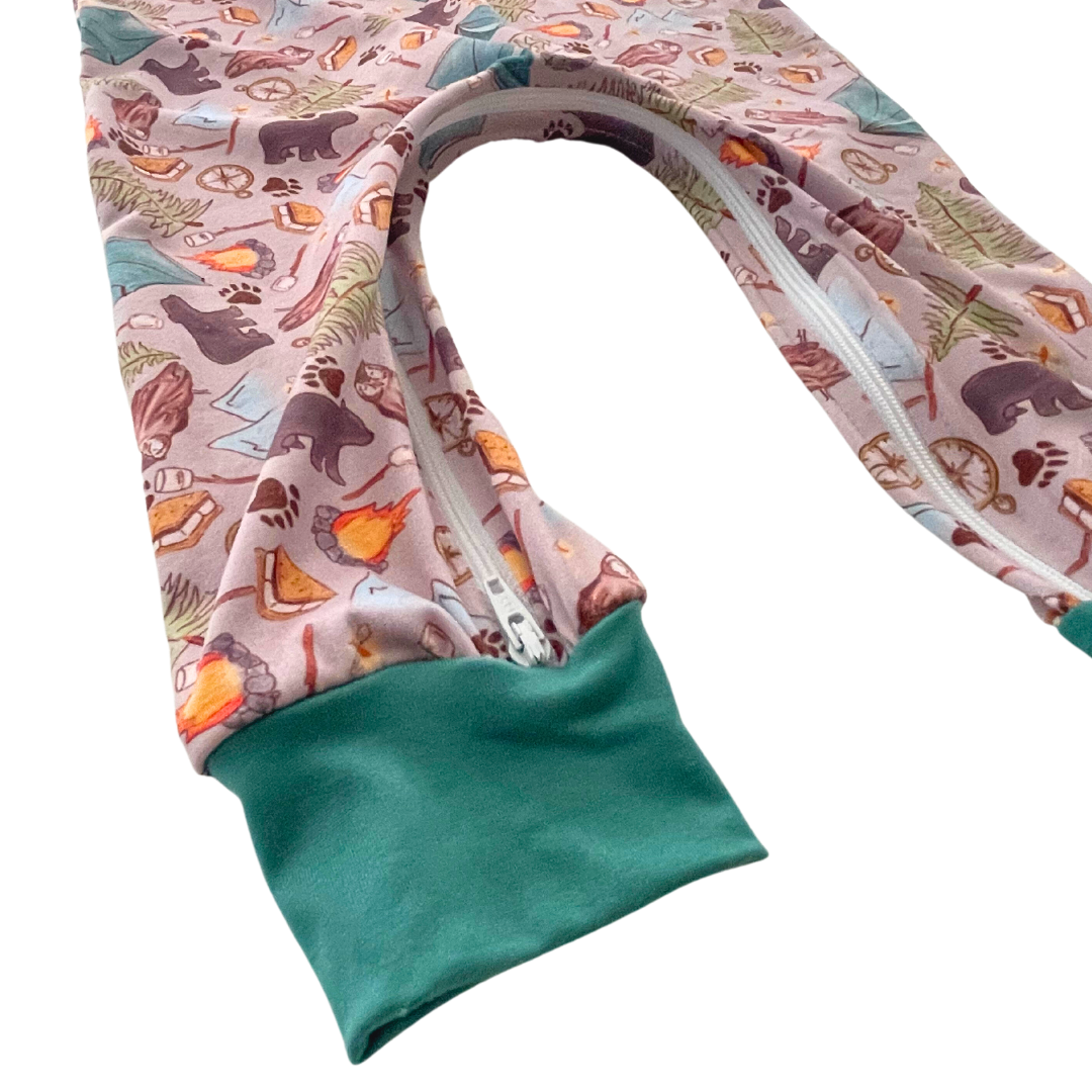 Camping Zip Romper - Zipease