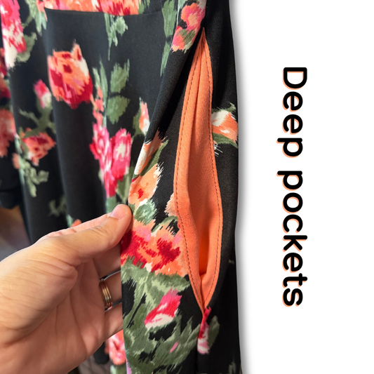 Pixel Petals Women’s Dress