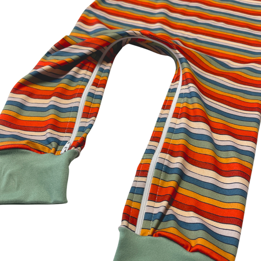 Fez Stripes G-Tube Zipease - Zipease