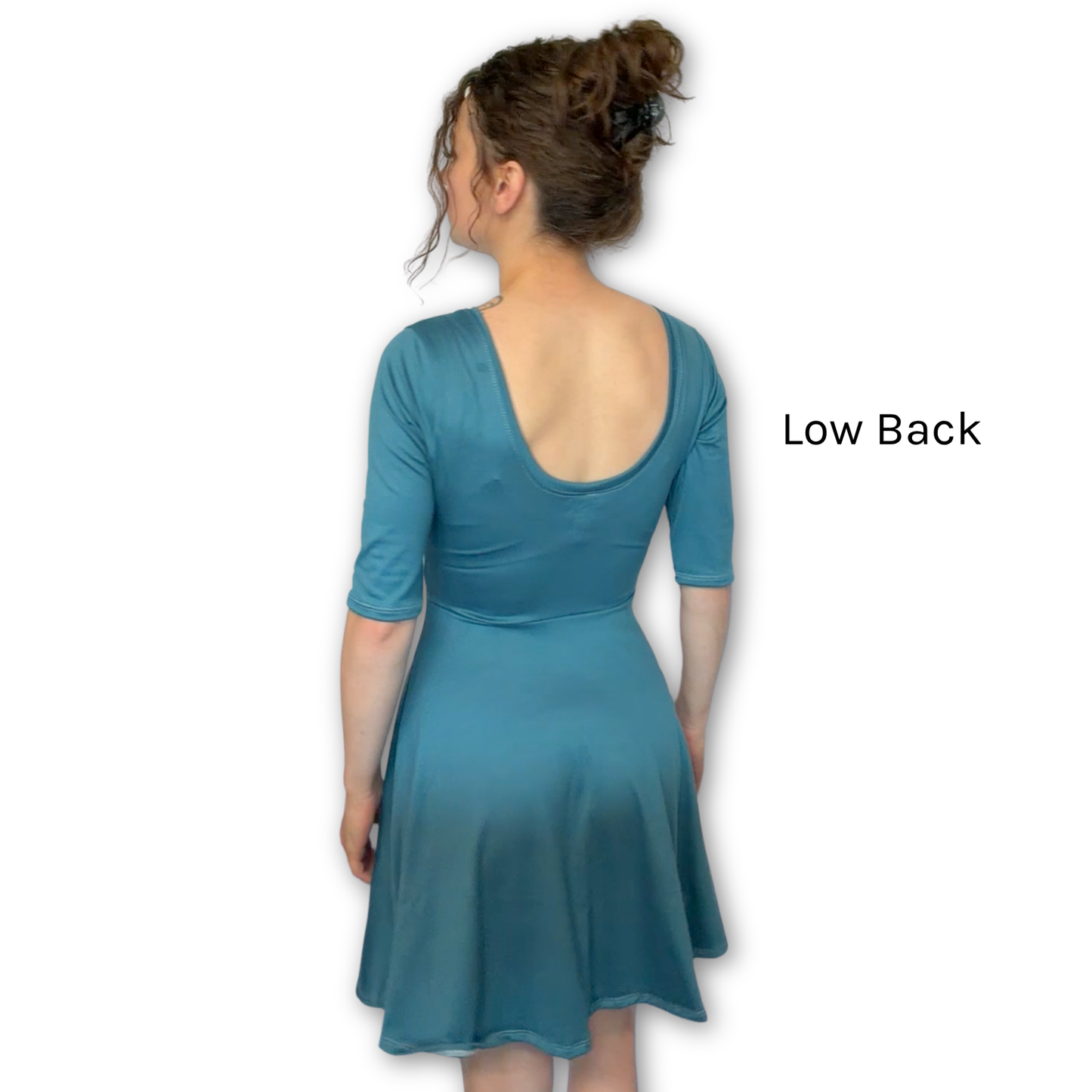 Women’s Teal Dress - Zipease