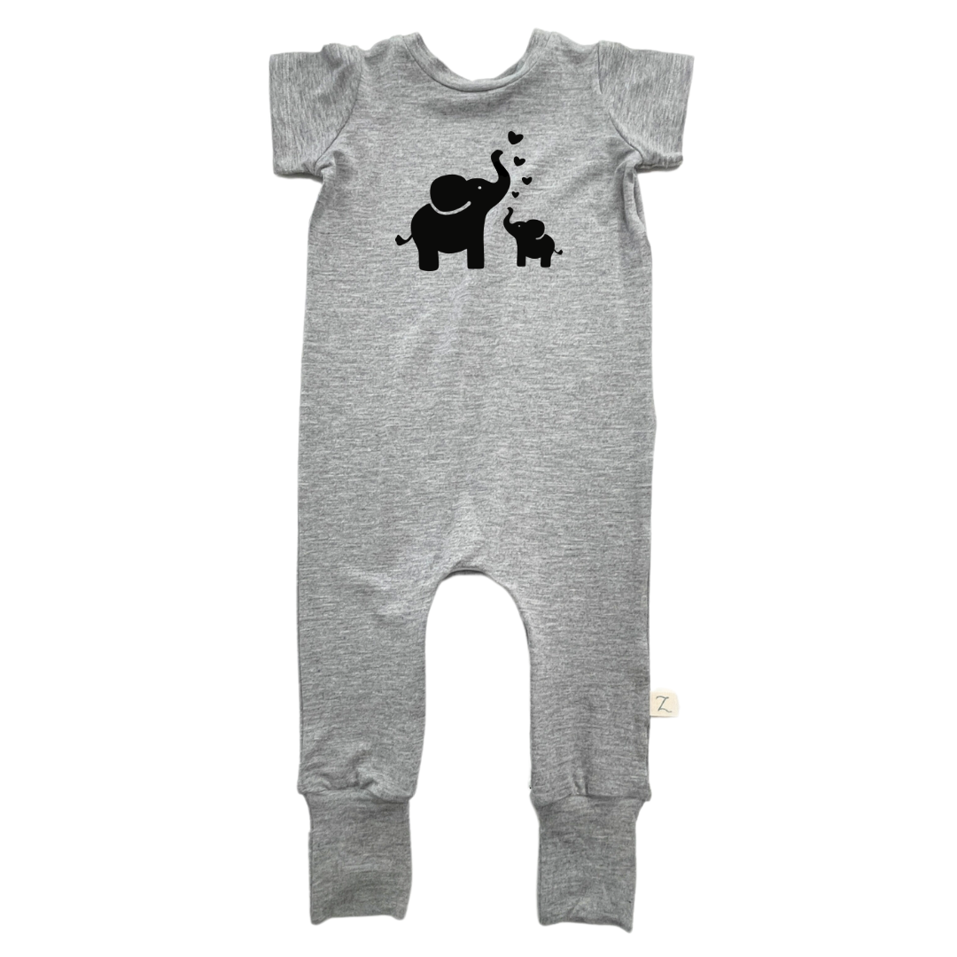 Mommy+Me Elephants Vinyl Transfer