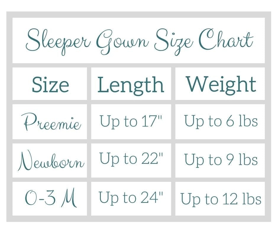 Black Sleeper Newborn Gown - Zipease