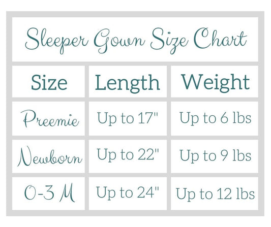 Eggplant Sleeper Newborn Gown - Zipease