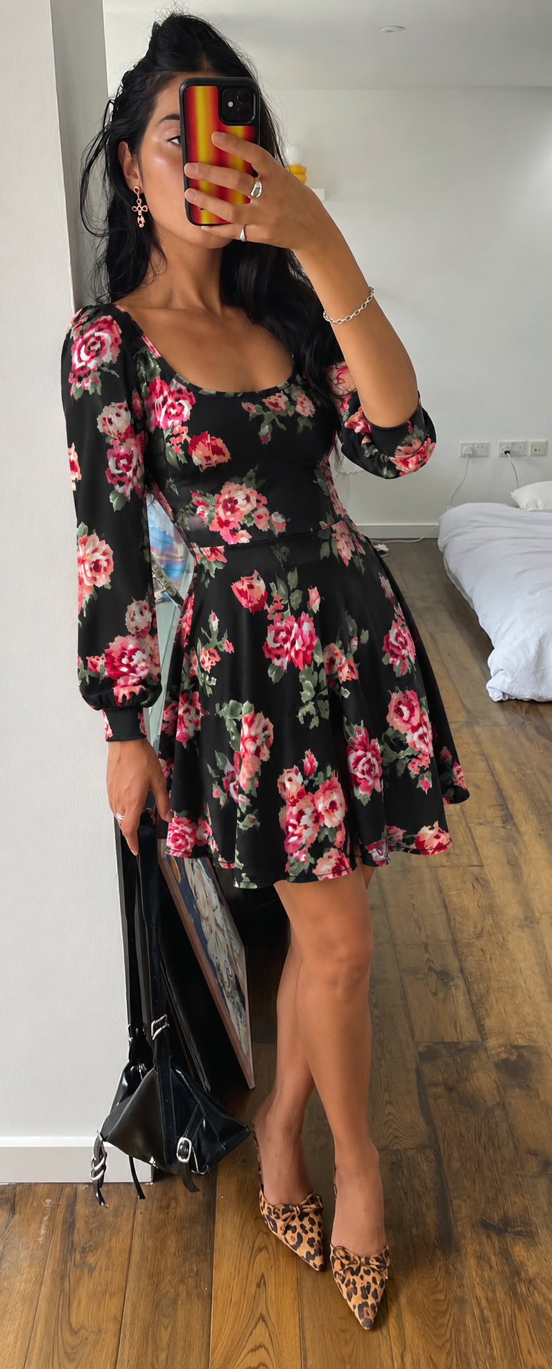 Pixel Petals Women’s Dress