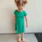 Kelly Green Skirted Shortease - Zipease