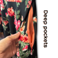 Pixel Petals Women’s Dress