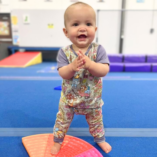 Cottage Core Garden Zip Romper
