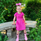 Hot Pink Skirted Shortease - Zipease