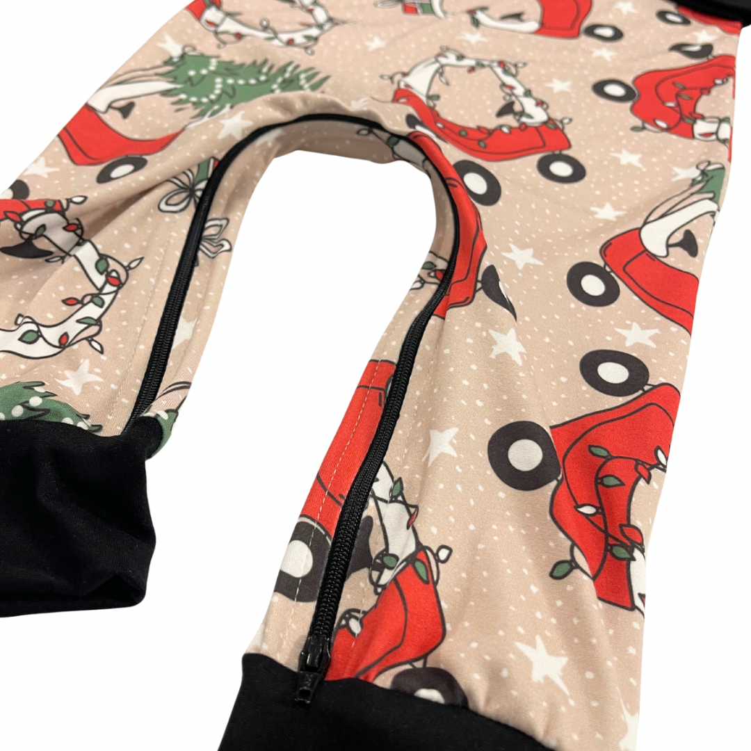 Cozy Coupe Zip Romper