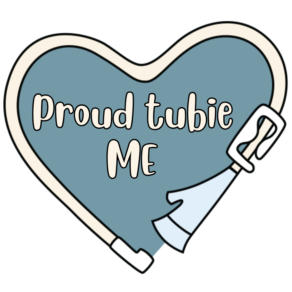 Proud Tubie Me (blue) Vinyl Transfer