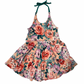 Blush Floral Halter Dress