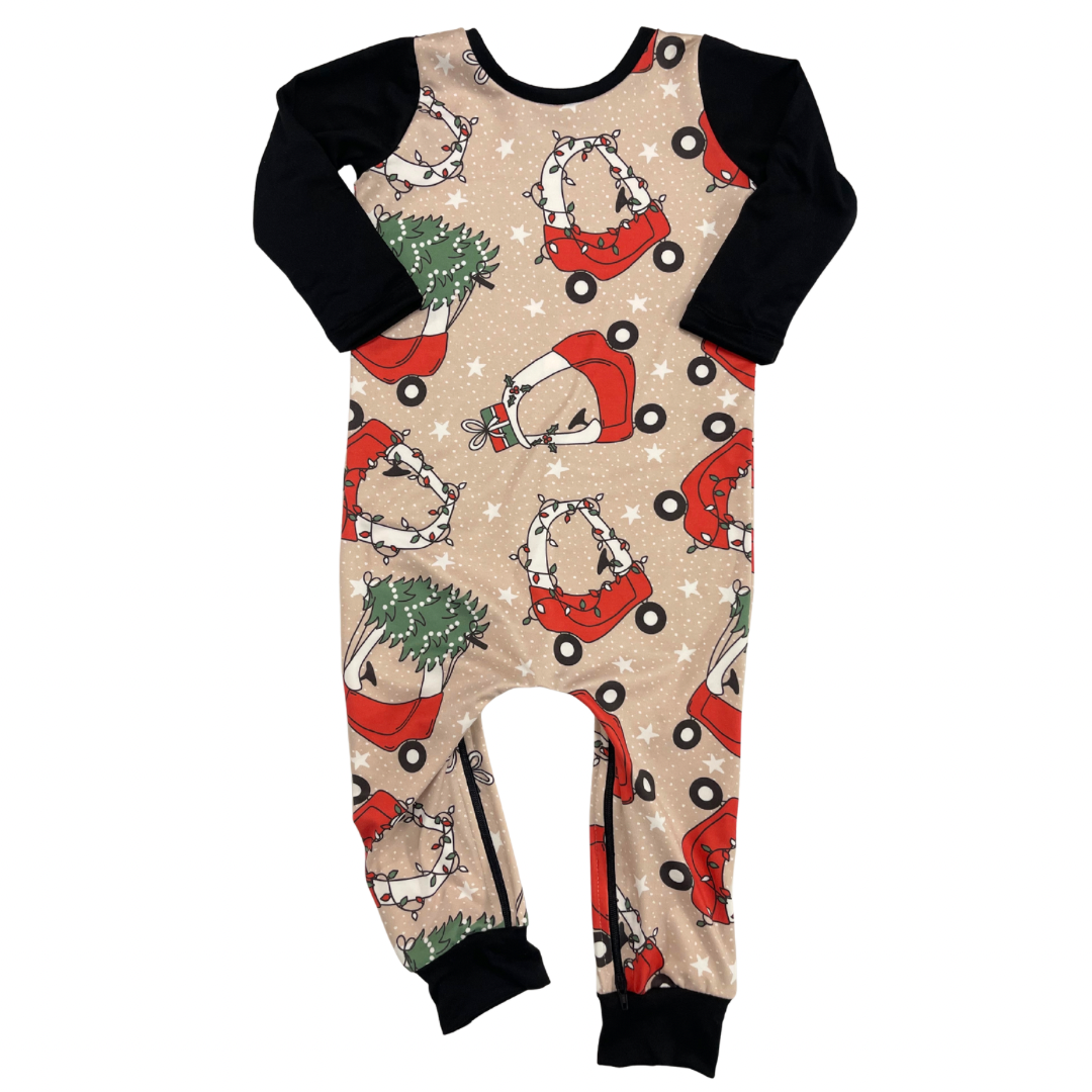 Cozy Coupe Zip Romper