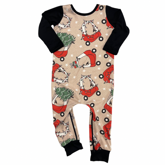 Cozy Coupe Zip Romper