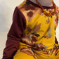 Burgundy Floral Zip Romper - Zipease