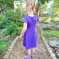 Purple Skirted Shortease - Zipease