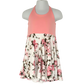 Pink Floral Halter Dress