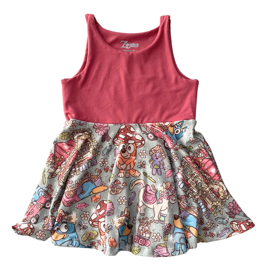 Cottage Core Garden Twirl Dress