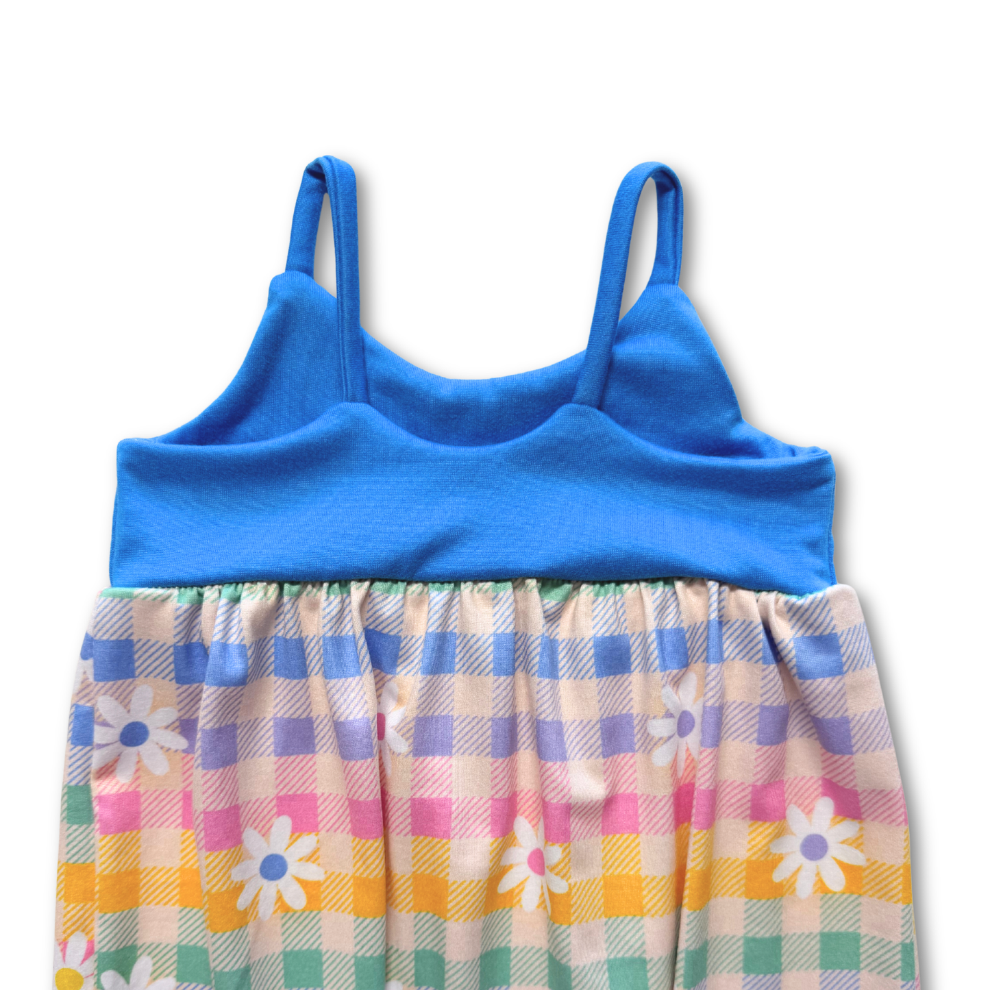 Daisy Plaid Bubble Zipease