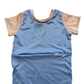 Dusty Blue G-Tube Zipease