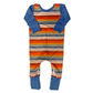Fez Stripes Zip Romper - Zipease