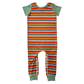 Fez Stripes Zip Romper - Zipease