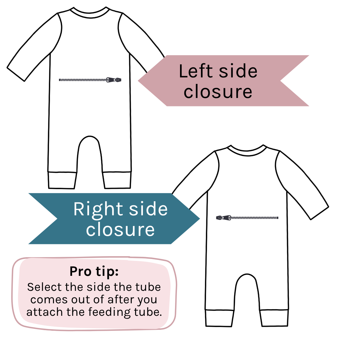 Deep Teal Bamboo Lyocell G-Tube Zipease - Zipease