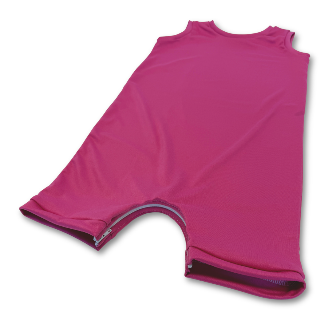 Hot Pink Shortease - Zipease
