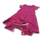 Hot Pink Skirted Shortease - Zipease