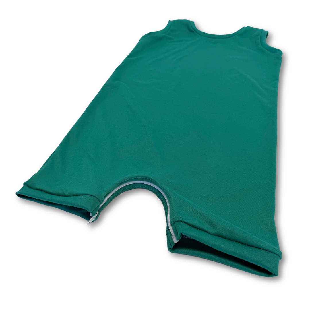 Kelly Green Shortease - Zipease