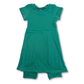 Kelly Green Skirted Shortease - Zipease