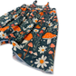 Mushroom Garden Bubble Shortease - Zipease