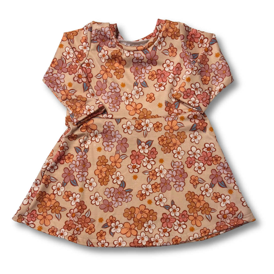 Muted Floral Dress