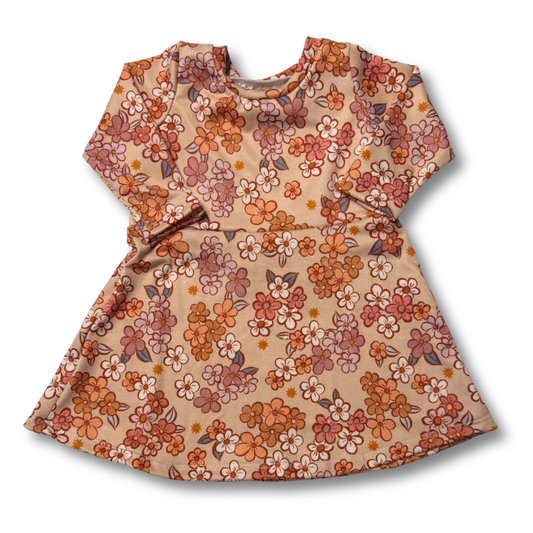 Muted Floral Dress