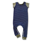 Navy Stripe G-Tube Zipease