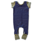 Navy Stripe G-Tube Zipease