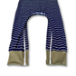 Navy Stripe G-Tube Zipease