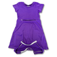 Purple G-Tube Skirted Shortease - Zipease