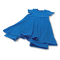 Sky Blue Skirted Shortease - Zipease