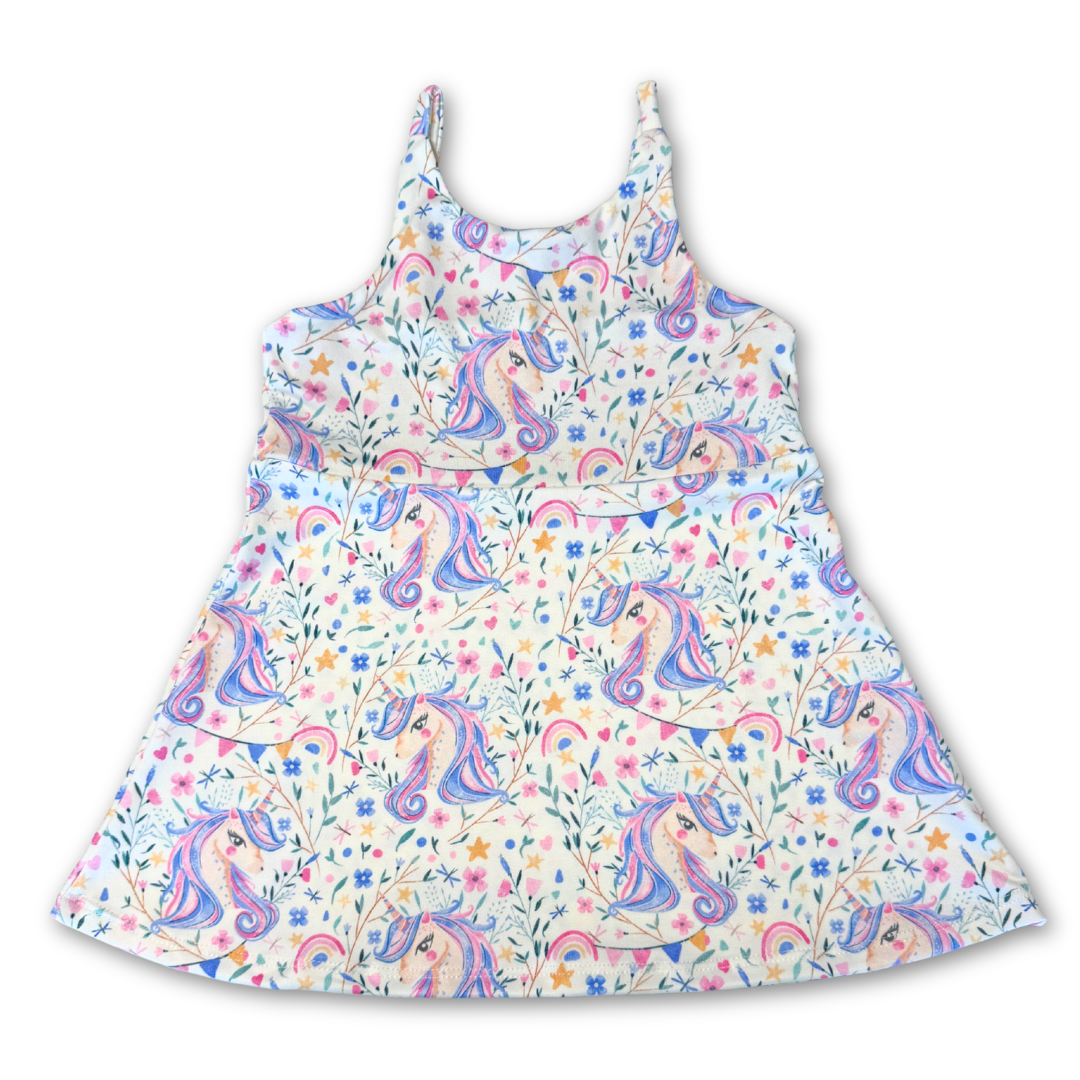 Unicorns Dress - Zipease