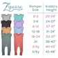 Ocean Bamboo Lyocell Romper with G-Tube Access