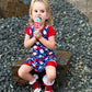 Bomb Pops Skirted Shortease