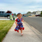 Bomb Pops Ruffle Dress