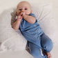 Ocean Bamboo Lyocell Zip Romper - Zipease