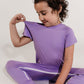 Lavender Bamboo Lyocell Zip Romper - Zipease