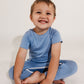 Ocean Bamboo Lyocell Zip Romper - Zipease