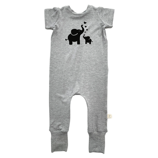 Mommy+Me Elephants Vinyl Transfer