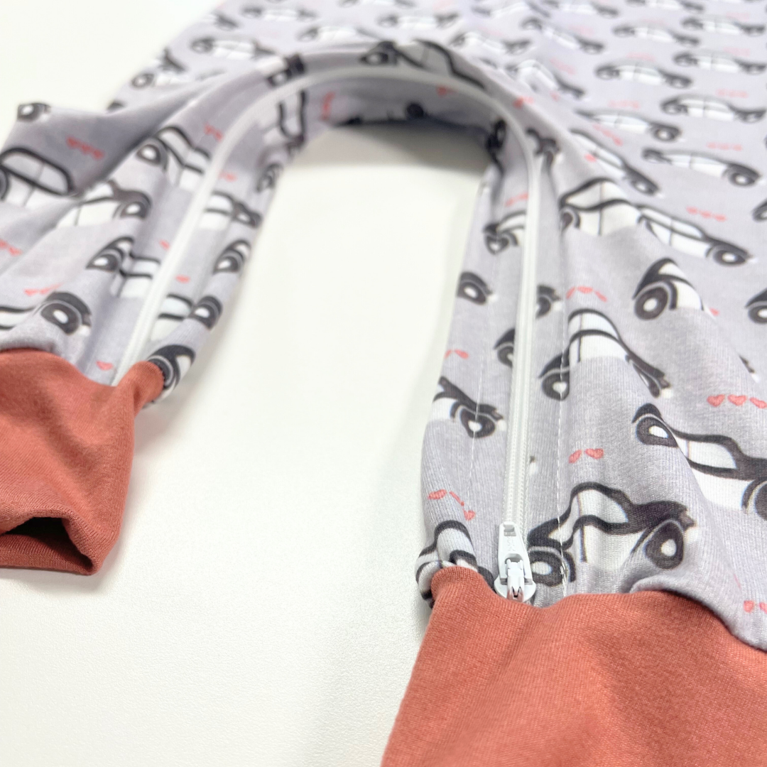 Love Bugs Zip Romper - Zipease