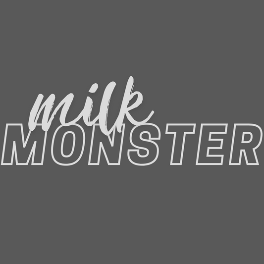 Milk Monster (light) Vinyl Transfer