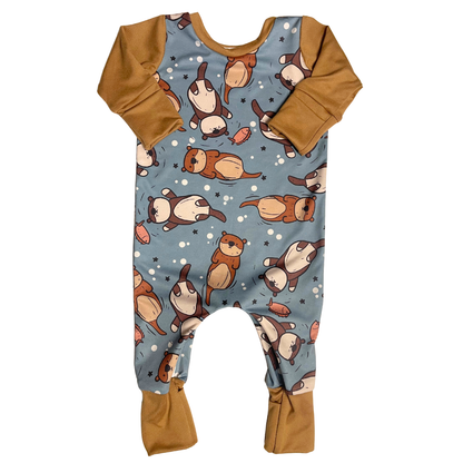 Otters Zip Romper